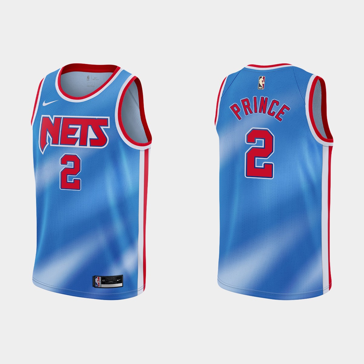 Men's Brooklyn Nets #2 Taurean Prince Blue NBA 2020-21 Dri-FIT Hardwood Classic Stitched Jersey Men's Brooklyn Nets #2 Taurean Prince Blue NBA 2020-21 Dri-FIT Hardwood Classic Stitched Jersey